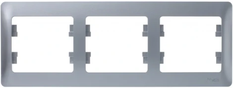 Рамка на 3 поста (алюминий) Systeme Electric GSL000303