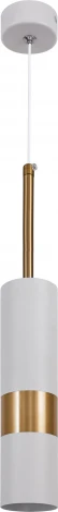 Подвесной светильник ЭРА PL33 WH/GD (220V, на проводе)