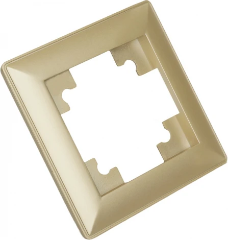 Рамка на 1 пост (золото) Stekker Катрин 49606