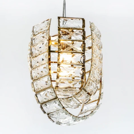 Подвесная люстра хрустальная Modelux ML.755.2 GD