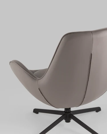 Кресло TopChairs Ostra серый