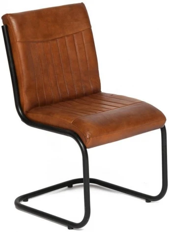 Стул Secret De Maison AVIATOR ( mod. M-2092 ) коричневый (металл/кожа буйвола)