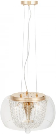 Подвесной светильник Lumina Deco LDP 7018-400 PR+F.GD (220V, на тросе)