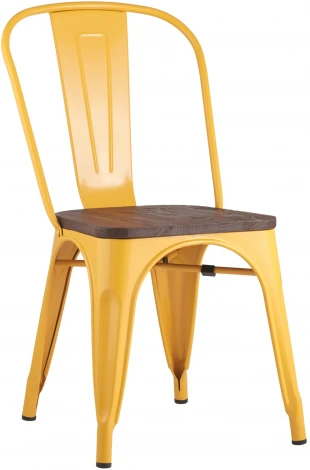 Стул Stool Group TOLIX WOOD желтый УТ000001672
