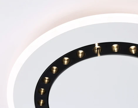 Потолочный светильник круглый светодиодный с пультом Ambrella COMFORT FL51402 (регулировка яркости, 220V, круглые)