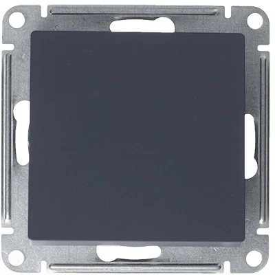 Выключатель встраиваемый одноклавишный (грифель) Systeme Electric AtlasDesign ATN000761