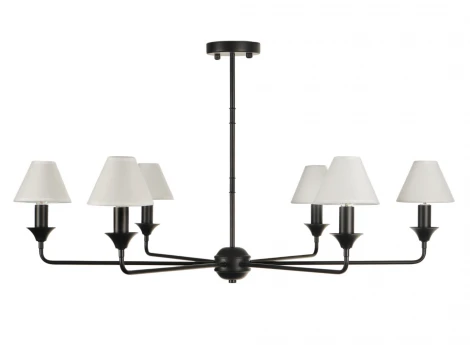 Потолочная люстра на штанге MyFar Leon MR2400-6C (220V)