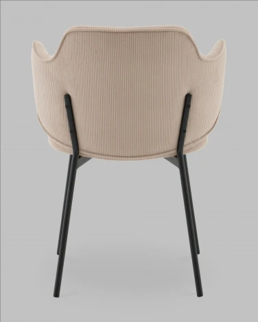 Стул Джиннет велюр бежевый Stool Group арт.УТ000041754