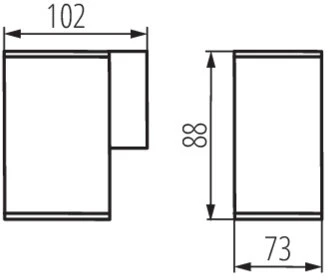 Настенный светильник уличный Kanlux GORI 29000