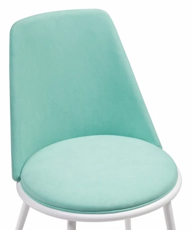 Стул Алдис катания лагун / белый матовый 507436 Woodville