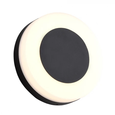 Настенный светильник уличный Crystal Lux CLT 340 340W215R BL (LED, 220V, круглые, IP65)