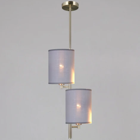 Подвесная люстра на штанге ILLUMICO IL3080-2ASQ-26 AB DS