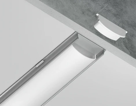 Алюминиевый профиль накладной для светодиодной ленты до 15мм Ambrella Illumination GP1500AL