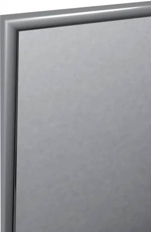 Зеркало настенное в раме Сельетта-5, глянец серебро 150 см х 50 см от фабрики Mebelik