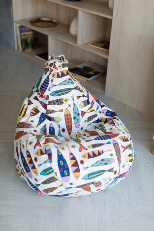 Детское кресло мешок Dreambag Рыбки L (Классический) 5609101
