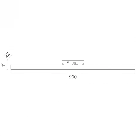 Трековый светильник низковольтный светодиодный 48V 36W Lightstar Uno CCT 269907CCT