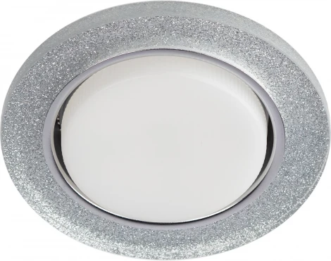 Встраиваемый точечный светильник ЭРА DK LD51 CH/SHSL (220V, круглые)