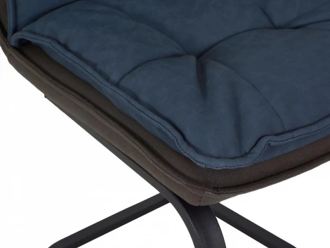 Стул Basis ОГОГО 687291 (синий, коричневый, черный)