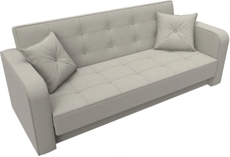 Диван-книжка Тур (Бежевый/Рогожка) Лига Диванов арт.125623