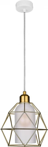 Подвесной светильник 33 ИДЕИ PND105.01.01.001WH.PA-M35PA (220V, на проводе)