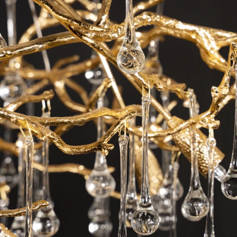 Подвесная люстра Loft It Bijout 10067/1250 GD (220V, на тросе, ветки)