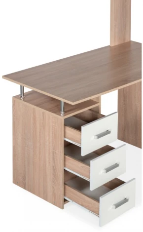 Компьютерный стол Woodville КС15 правый дуб сонома 328694