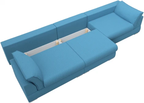 Диван прямой Пекин Long Лига Диванов (Рогожка) арт.123370