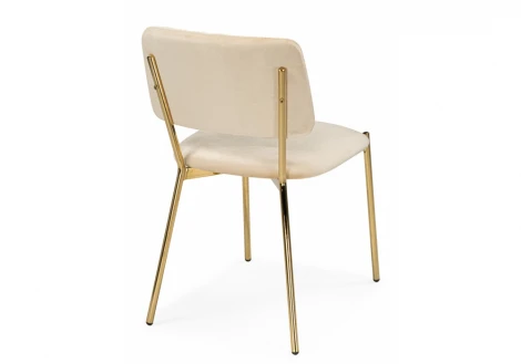 Обеденный стул Woodville Armond beige / gold