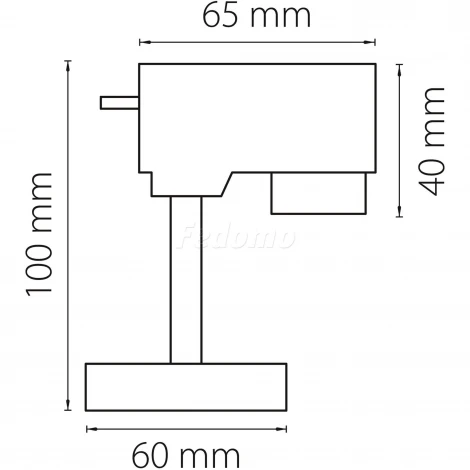 Трековое крепление Lightstar Asta 592057 (220V)