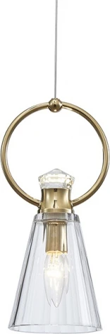 Подвесной светильник Newport 4730 4731/S gold (220V, на проводе)