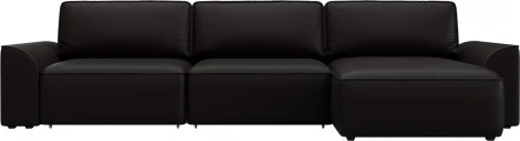 Диван угловой Лига-048 НПБ лонг Лига Диванов (Экокожа) арт.128495