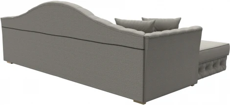 Диван угловой Артис левый угол (Бежевый/Рогожка) Лига Диванов арт.122769L