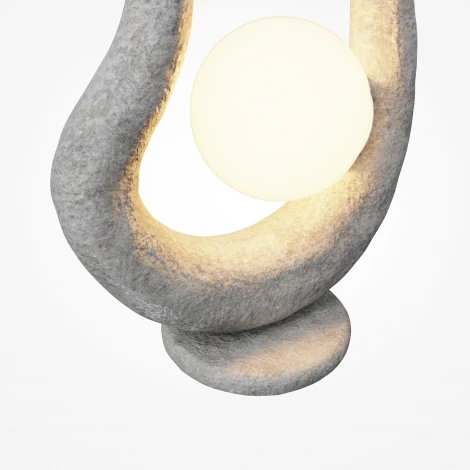 Настольная лампа Maytoni Opus MOD380TL-01GR (220V, выключатель, шар)