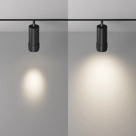 Трековый светильник магнитный 48V Maytoni Focus Zoom TR212-1-12WTW-DS-Z-B (LED, круглые)