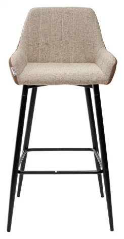 Барный стул M-City PUNCH бежевый меланж FC-05/ MF-05