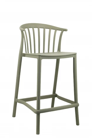 Стул полубарный Campo пластик зеленый Stool Group арт.УТ000039943