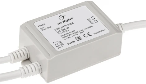 RGB-усилитель LN-12A-W (12/24V, 144/288W) 011523 Arlight