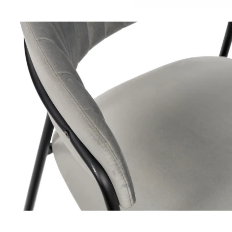 Стул Turin бирюзовый с золотыми ножками