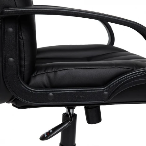 Кресло СН833 черный (кож/зам)