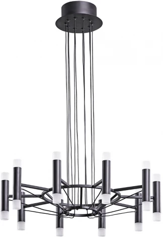 Подвесная люстра Arte Lamp Empire A2482SP-20BK (LED, 220V, на проводе, круглые)