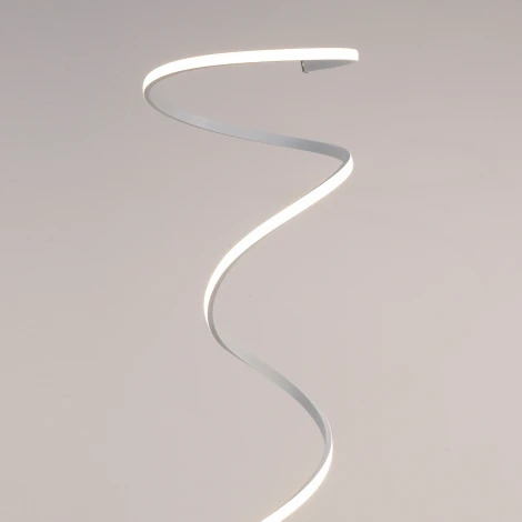 Торшер изогнутый в виде спирали Mantra Helix 6100 (LED, 220V, диммер, выключатель)