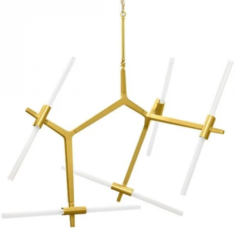 Подвесная люстра Lightstar Struttura 742103 (220V, на цепи, палочки, асимметрия)