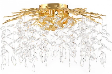 Потолочная люстра хрустальная Arte Milano Milan23 235001/D700/6/B Gd (220V)
