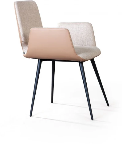 Стул с подлокотниками Adam, рогожка комби бежевый Top Concept ADAM 2000000000688