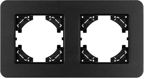 Рамка алюминиевая FRM-AKIRY-SFAL-2-BK (Arlight) 049738