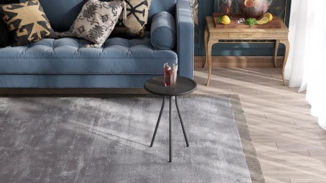 Стол журнальный Калифорния Фостер Черный лофт