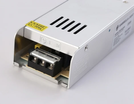 Блок питания с EMC для светодиодной ленты 24V Ambrella LED Driver 24V GS8686 360W 15A IP20 220V