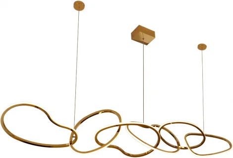 Подвесной светильник светодиодный Newport 15320 15326/S Champagne gold