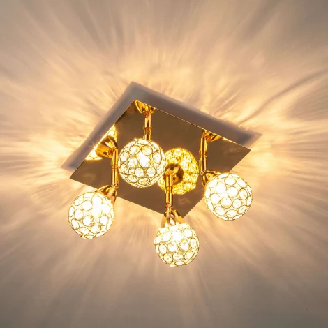 Спот Eurosvet Mirage 20042/4 золото