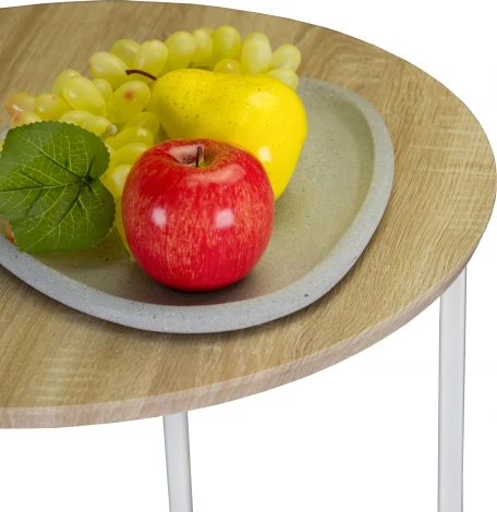 Стол журнальный BeautyStyle 16 дуб сонома/белый от фабрики Mebelik